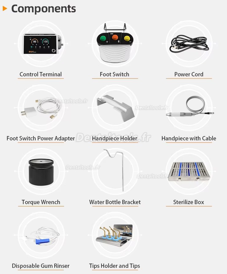 PlusPower Piezo Mini unit&eacute; de chirurgie piezo dentaire